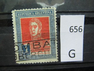 Фото марки Аргентина 1924г