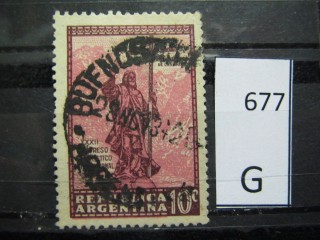Фото марки Аргентина 1934г