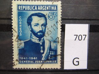 Фото марки Аргентина 1941г