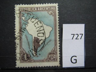 Фото марки Аргентина 1937г