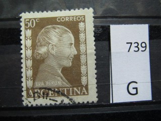 Фото марки Аргентина 1952г