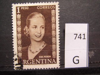 Фото марки Аргентина 1952г