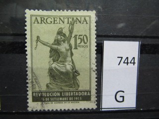 Фото марки Аргентина 1955г