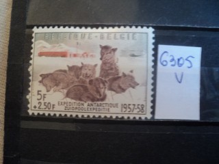Фото марки Бельгия 1957г *