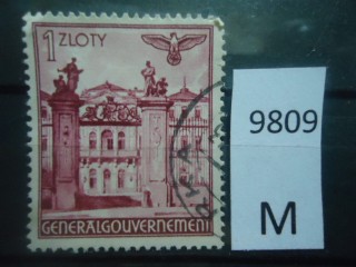 Фото марки Германия Рейх. Оккупация Польши 1940г