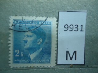 Фото марки Германия Рейх. Оккупация Чехословакии 1942г