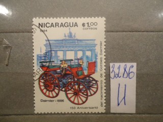 Фото марки Никарагуа. 1984г