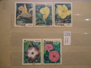 Фото марки Никарагуа. 1985г