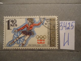 Фото марки Чехословакия. 1976г
