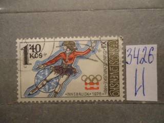 Фото марки Чехословакия. 1976г