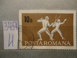 Фото марки Румыния. 1969г