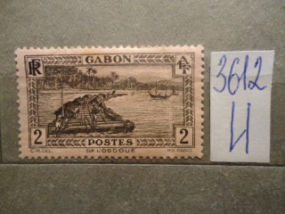 Фото марки Французский Габон 1932г *