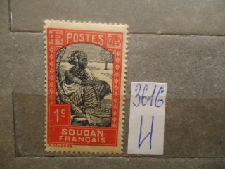 Фото марки Французский Судан 1931г **