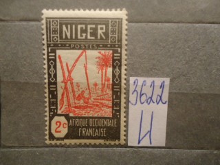 Фото марки Французский Нигер 1926г **