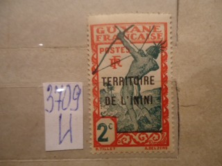Фото марки Французская Гвиана 1929г **