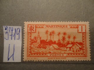 Фото марки Мартиника 1933г *