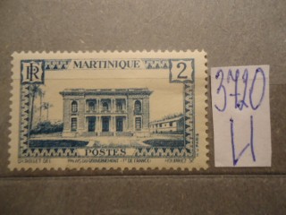 Фото марки Мартиника 1933г *
