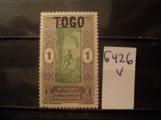 Фото марки Франц. Того 1921г **