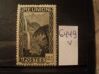 Фото марки Франц. Реюньон 1933г **