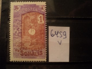 Фото марки Франц. Сомали 1915г **