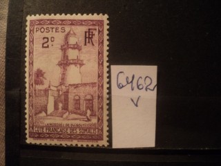 Фото марки Франц. Сомали 1938г *