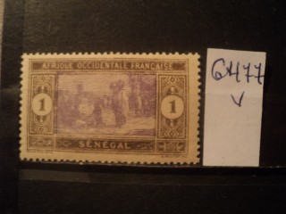 Фото марки Франц. Сенегал 1914г *