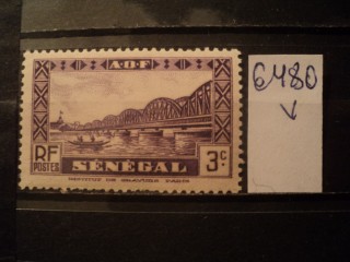 Фото марки Франц. Сенегал 1935г **