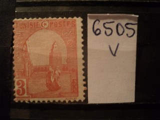 Фото марки Франц. Тунис 1906г *