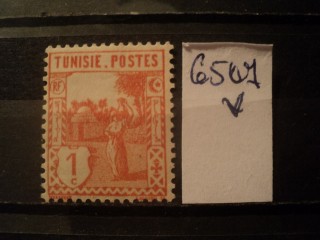 Фото марки Франц. Тунис 1926г *