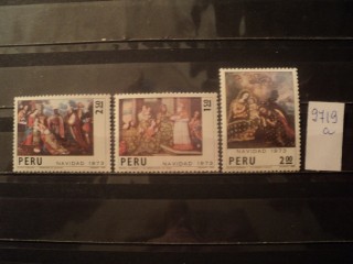 Фото марки Перу серия **
