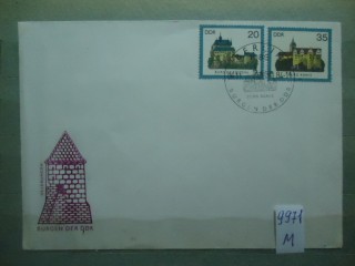 Фото марки ГДР 1984г ФДС первый день гашения конверт