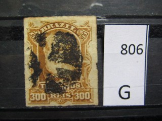 Фото марки Бразилия 1878г