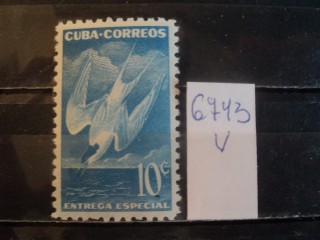 Фото марки Куба 1953г **