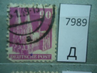 Фото марки Германия Американская и Французская зона. 1948г