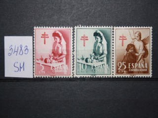 Фото марки Испания 1953г серия **