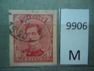 Фото марки Бельгия. вырезка из конверта