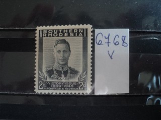 Фото марки Брит. Южная Родезия 1947г **