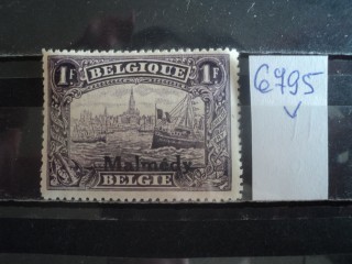 Фото марки Бельгийская оккупация Германии 1920г **