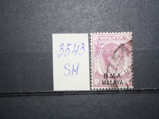 Фото марки Британская Малайя 1945г