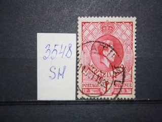Фото марки Британский Свазиленд 1938г зубцовка-13,5:13