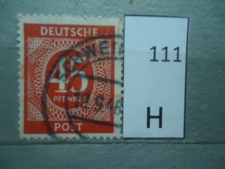 Фото марки Германия 1946г