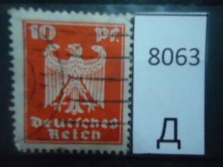 Фото марки Германия Рейх 1924г