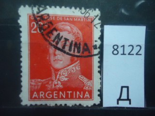 Фото марки Аргентина 1967г
