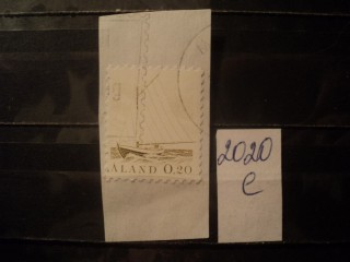 Фото марки Аландские острова Вырезка из конверта