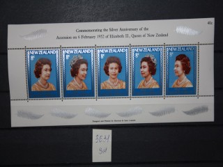 Фото марки Новая Зеландия 1977г блок **