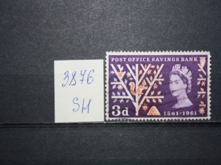 Фото марки Великобритания 1961г
