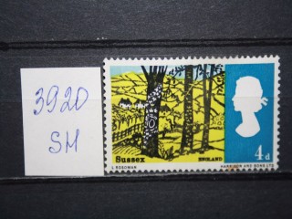 Фото марки Великобритания 1966г *