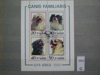 Фото марки Северная Корея 1990г блок