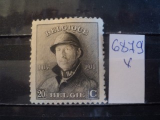 Фото марки Бельгия 1919г **
