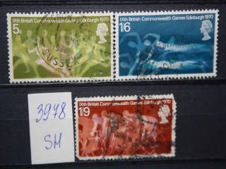 Фото марки Великобритания 1970г серия
